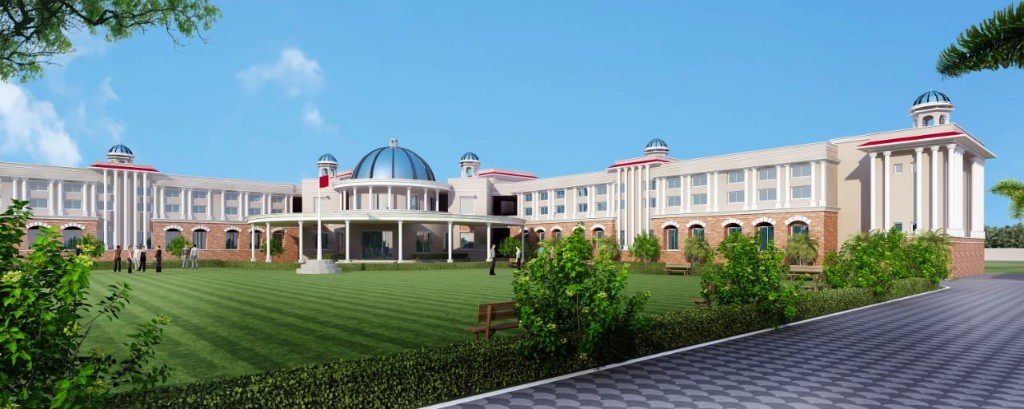 The main school building